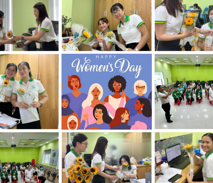 Sài Gòn Xanh tổ chức tiệc Mừng Ngày Quốc tế phụ nữ 